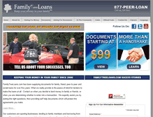 Tablet Screenshot of familytreeloans.com